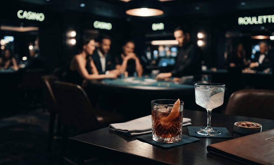 Lounge vor dem Casinobereich